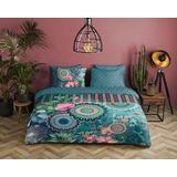 Dekbedovertrek - Grijs - Katoen - 240x220 cm