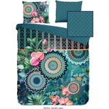 Dekbedovertrek - Grijs - Katoen - 240x220 cm