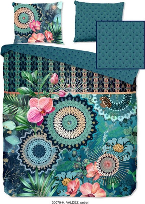 Dekbedovertrek - Grijs - Katoen - 240x220 cm