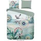 Dekbedovertrek - Grijs - Katoen - 1 Persoon