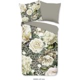 Dekbedovertrek Joy - Meerkleurig - Microvezel - Eenpersoons 140x200 Cm - Bloemen