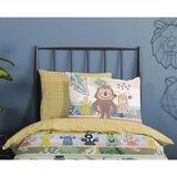 Dekbedovertrek - Blauw - Katoen - Eenpersoons