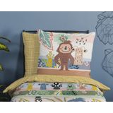 Dekbedovertrek - Blauw - Katoen - Eenpersoons