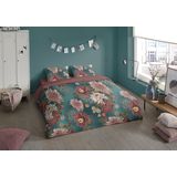 Dekbedovertrek - Wit - Katoen - Eenpersoons