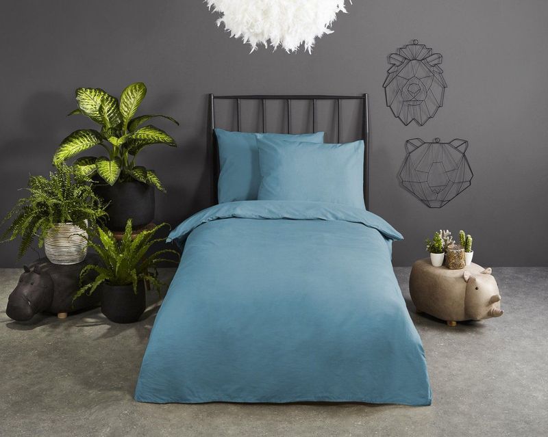 Dekbedovertrek - Grijs - Katoen