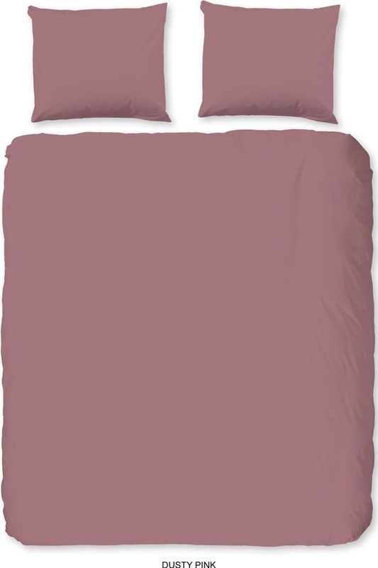 HIP - Dekbedovertrek - Wit/ Blauw/ Taupe/ Roze/ Zand - Katoen-satijn