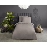 Dekbedovertrek - Grijs - Katoen - 2 Persoons