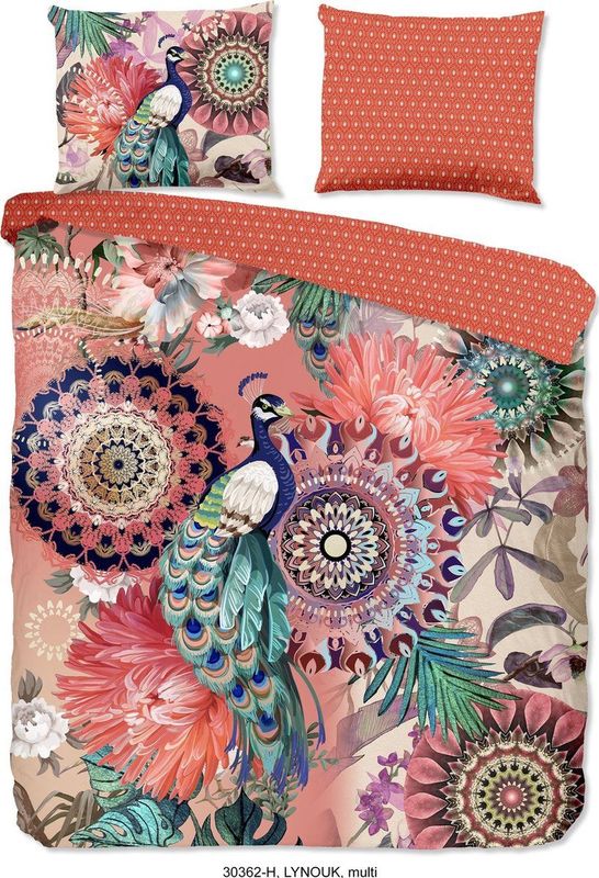 HIP - Lynouk - Dekbedovertrek - Multi - 100% Katoen-Satijn