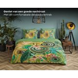 Dekbedovertrek - Katoen - Blauw - 140x200 cm