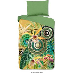 HIP - Yissa - Dekbedovertrek - Multi - Katoen Satijn