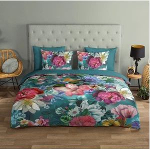 Good Morning - Dekbedovertrek - Meerkleurig - Katoen - Dessin: Natuur