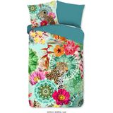 Dekbedovertrek - Wit - Katoen - 140x200 cm