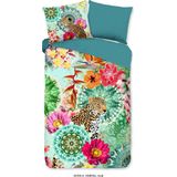 Dekbedovertrek - Wit - Katoen - 140x200 cm