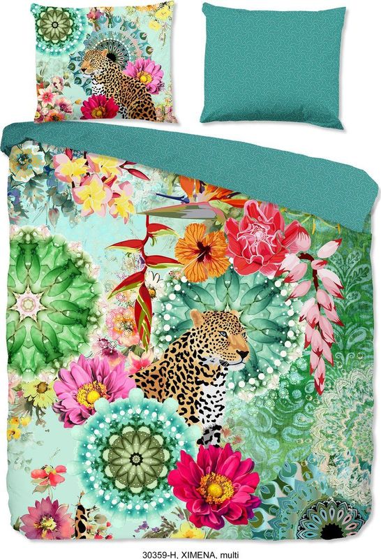 Dekbedovertrek - Grijs - Katoen - 240x220 cm