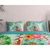 Dekbedovertrek - Wit - Katoen - 1 Persoon