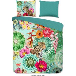 Dekbedovertrek - Wit - Katoen - 1 Persoon