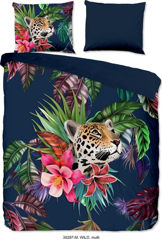 Dekbedovertrek - Wit - Katoen - 140x200 cm