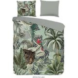 Dekbedovertrek - Wit - Katoen - 1 Persoons