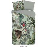 Dekbedovertrek - Wit - Katoen - 1 Persoons