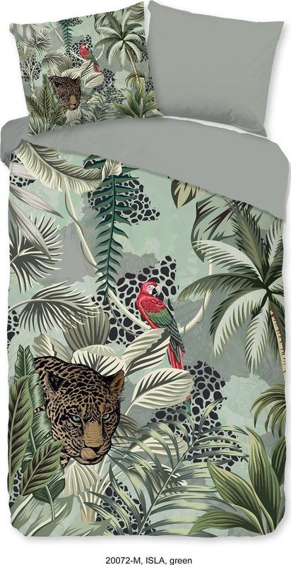 Dekbedovertrek - Wit - Katoen - 1 Persoons