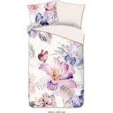 Dekbedovertrek - Wit - Katoen - Eenpersoons