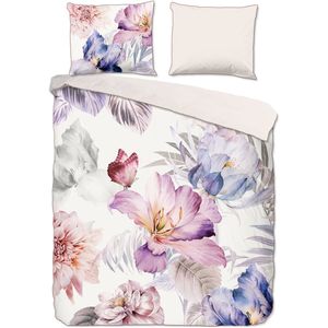 Descanso - Caen - Dekbedovertrek - Multi - 240x200/220cm - Biologische Katoen Satijn