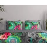 Dekbedovertrek - Blauw - Katoen - 2 Persoons