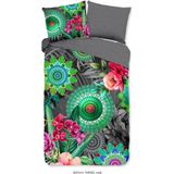 Dekbedovertrek - Blauw - Katoen - 2 Persoons