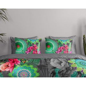 Dekbedovertrek - Blauw - Katoen - 2 Persoons