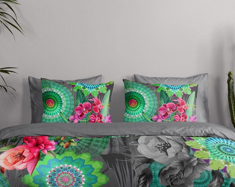 Dekbedovertrek - Blauw - Katoen - 2 Persoons