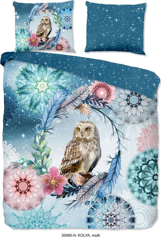 HIP - Kolya - Dekbedovertrek - Multi - Katoen Satijn