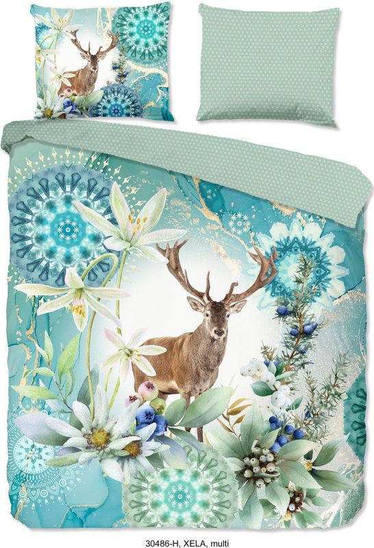 HIP - Xela - Dekbedovertrek - Multi - Katoen Satijn