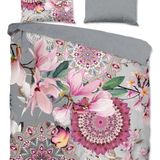 HIP - Inaya Dekbedovertrek - Multi - 100% Flanel - Lits-Jumeaux