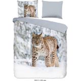 Dekbedovertrek - Wit - Katoen - 240x200 cm