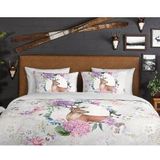 Dekbedovertrek - Blauw - Katoen - 1 Persoon