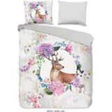 Dekbedovertrek - Blauw - Katoen - 1 Persoon