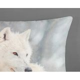 Good Morning - Julian - Dekbedovertrek - Grijs - Flanel - 2-Persoons