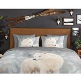 Dekbedovertrek - Grijs - Katoen - 2 Persoons