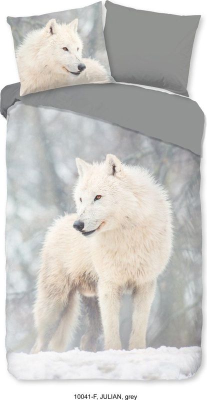 Dekbedovertrek - Grijs - Katoen - 2 Persoons