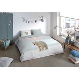 Bjorn - Dekbedovertrek - Meerkleurig Microvezel - Dessin: Landschap, Dieren, Natuur