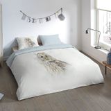 Dekbedovertrek - Grijs - Katoen - 2 Delig