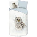 Dekbedovertrek - Grijs - Katoen - 2 Delig