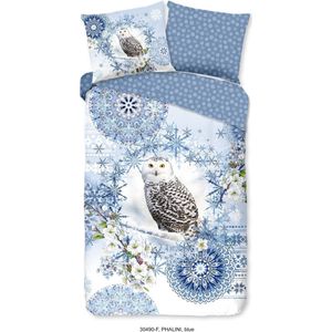 HIP - Dekbedovertrek - Phalini - Blue - 100% Flanel