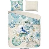 Dekbedovertrek - Wit - Katoen - 1 Persoon