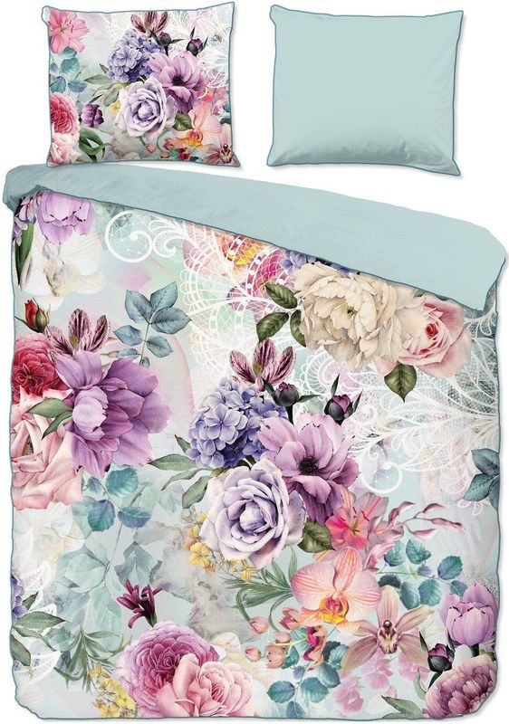 Dekbedovertrek - Grijs - Katoen - 240x220 cm