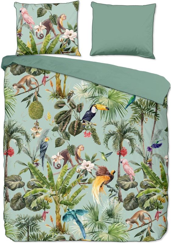 Dekbedovertrek - Blauw - Katoen - 2 Persoons