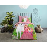 Dekbedovertrek - Wit - Katoen - Effen