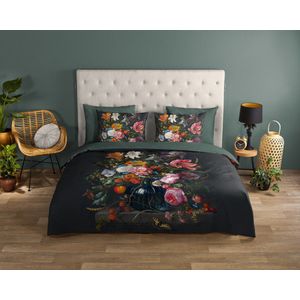 Good Morning - Dekbedovertrek - Meerkleurig - Katoen - Dessin: Bloemen