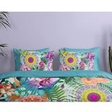 Dekbedovertrek - Blauw - Katoen - 2 Persoons