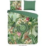 HIP - Abhita - Dekbedovertrek - Groen - Katoen Satijn